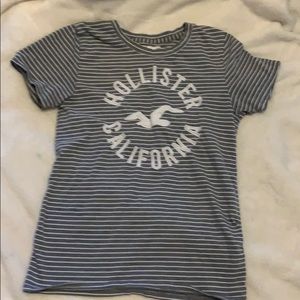 Hollister cotton striped shirt